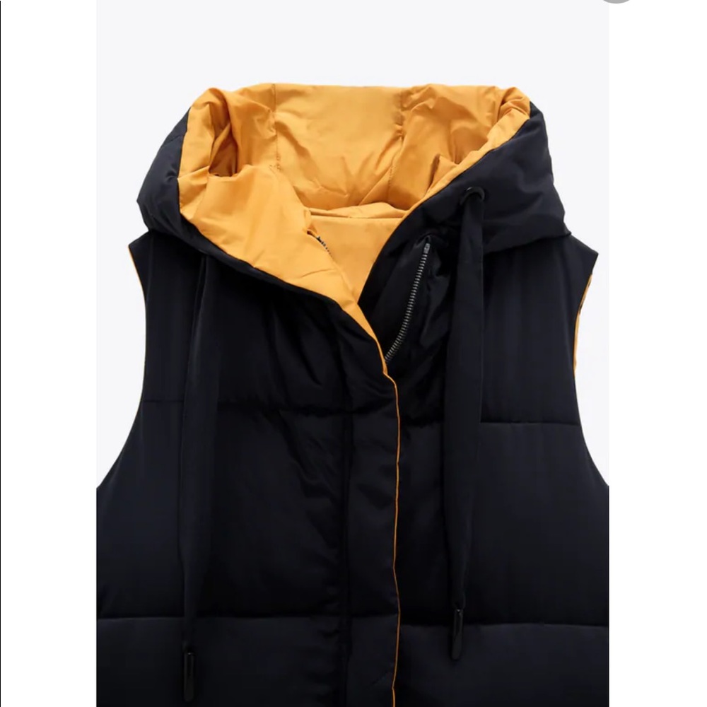 Zara reversible padded vest - Picture 5 of 7